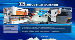 Desktop Screenshot of industriepartner.sk